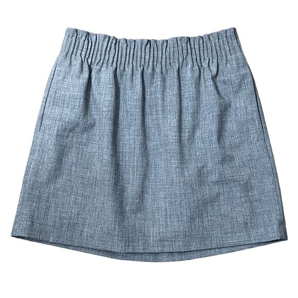 J. Crew Mercantile Gray Sidewalk Skirt Size 6 - Picture 4 of 12